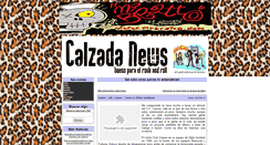 Desktop Screenshot of calzadanews.com